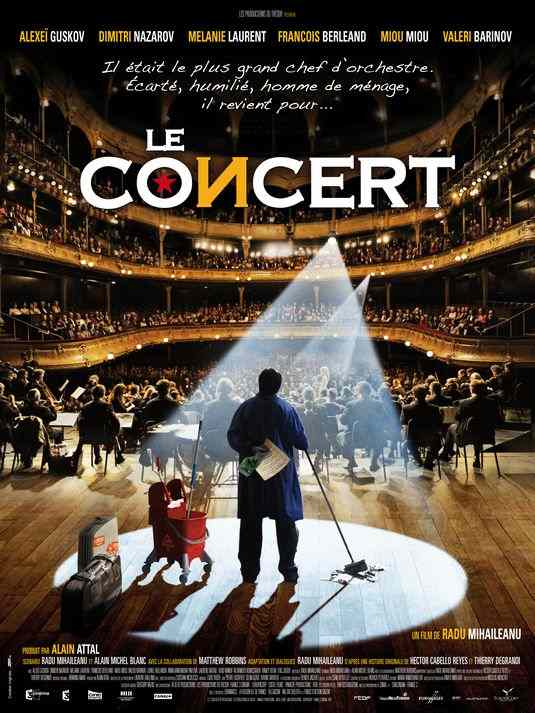 Poster for "Le Concert" (2009)
