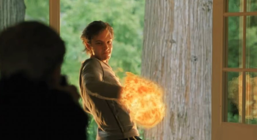 Pyro erupts in 'X2' (2003)